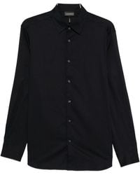 Emporio Armani - Cotton Shirt - Lyst