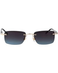 Montblanc - Metal Sunglasses - Lyst