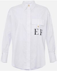 Elisabetta Franchi - Gestreept Shirt - Lyst