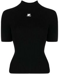 Courreges - Reedition Ribgebreide Trui - Lyst
