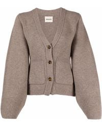 KHAITE - The Scarlet Cashmere Cardigan - Lyst