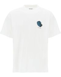 Carhartt - Round Neck T-shirt Schéma - Lyst