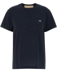 Valentino Garavani - T-Shirt Jersey,Regul - Lyst