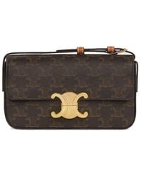 Celine - Claude Triomphe Shoulder Bag - Lyst