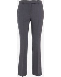 QL2 Donna - Stretch Wool Blend Pants - Lyst