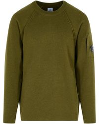 C.P. Company - Grs' Wool Blend Sweatshirt - Lyst