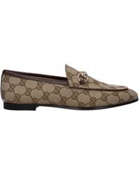 Gucci - Horsebit GG Canvas Loafer - Lyst