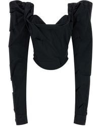 Vivienne Westwood - Ls Sunday Corset Tops - Lyst