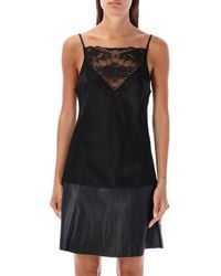 By Malene Birger - Door Malene Birger Top Zwart - Lyst