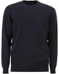 Barbour - Pima Cotton Crew Neck Jumper - Lyst
