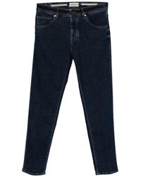 Jacob Cohen - Slim Fit Cropped Denim Jeans - Lyst