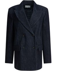 Max Mara - Blazer extragrande con doble botonadura Sportmax de Max Mara - Lyst