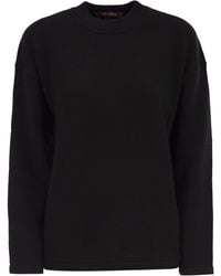 Max Mara - Pisano Wool En Cashmere Knit Jumper - Lyst