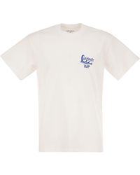 Carhartt - Graphic Print Cotton T-Shirt - Lyst