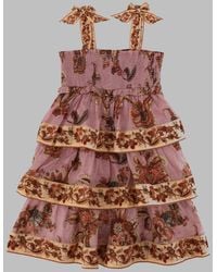 Zimmermann - Aster Kids Tiered Dress - Lyst