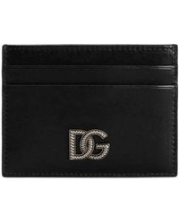 Dolce & Gabbana - Tempesta Kartenetui Aus Kalbsleder - Lyst