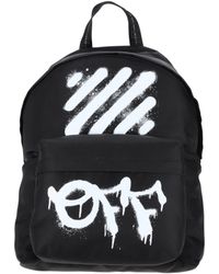 Off-White c/o Virgil Abloh - Diag Spray Rugzak Zwart Wit - Lyst