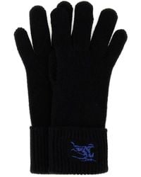 Burberry - Burberry Leather Gloves - Lyst