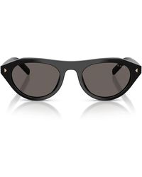 Prada - Zonnebril Prb15 S 16 K731 Zwart/donkergrijs Dames - Lyst