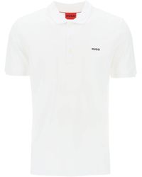 HUGO - Dinos Slim Fit Polo Shirt - Lyst