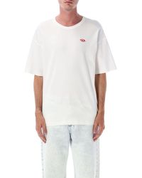 DIESEL - T -Shirts und Polos weiß - Lyst
