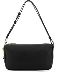 Gucci - Leather Medium Half Horsebit Shoulder Bag - Lyst