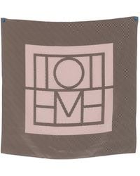 TOTEME - Monogram Silk Foulard - Lyst