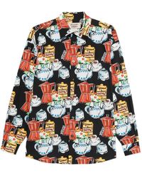 ALESSANDRO ENRIQUEZ - Printed Cotton Shirt - Lyst