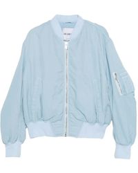 The Attico - "Anja" Zip-Up Bomber Jacket - Lyst