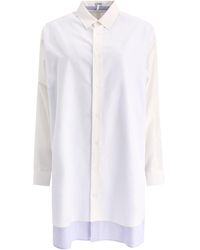 Loewe - Abito Chemise A Doppio Strato - Lyst