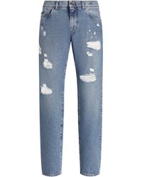 Dolce & Gabbana - Broek Denim - Lyst