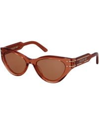 Dior - Occhiali Da Sole Cristiani Disirma B7I Donne Acetato Arancione/Arancione Chiaro - Lyst