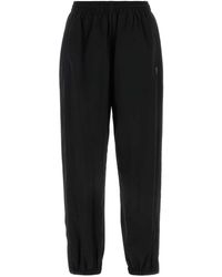 T By Alexander Wang - Polyester Blend Joggers - Lyst
