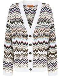 Missoni - Wool Blend Cardigan - Lyst