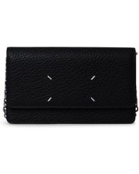 Maison Margiela - Black Calf Lear Wallet - Lyst