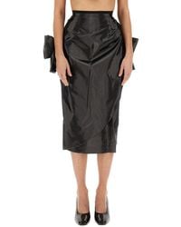 Maison Margiela - Skirt With Bow - Lyst