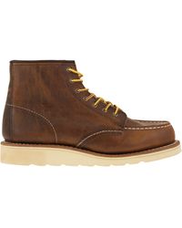 Red Wing - Wing Classic Moc Leather Lace Up Boot - Lyst
