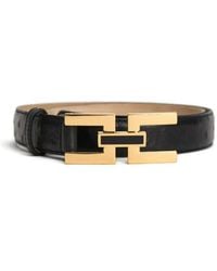 Elisabetta Franchi - Logo Gürtel - Lyst