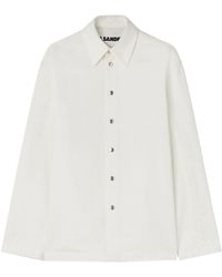 Jil Sander - Organic Cotton Denim Shirt - Lyst