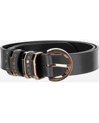 Pinko - Studded Keeper Solid Belt - Lyst