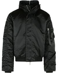 Alpha Industries - N-2B Base Uv Hooded Nylon Jacket - Lyst