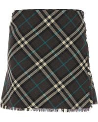 Burberry - Skirts - Lyst