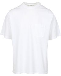 Grifoni - T-shirts En Polo's Wit - Lyst