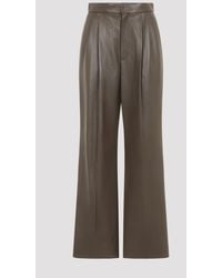 Bottega Veneta - Soft Leather Pants - Lyst