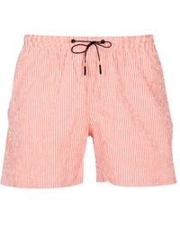 Rrd - Pantalón Corto Coral+Blanco - Lyst