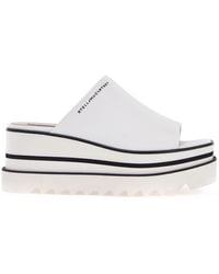 Stella McCartney - Stella Mc Cartney Sneak Elyse Clogs With Plateau - Lyst