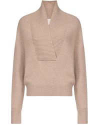 Loulou de Saison - Makela Large V Neck Sweater - Lyst