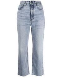 TOTEME - Organic Cotton Denim Jeans - Lyst
