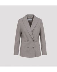 Peserico - Linen Jacket - Lyst