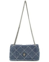 Marc Jacobs - The Quilted Denim Dual Chain Shoulder Bags - Lyst